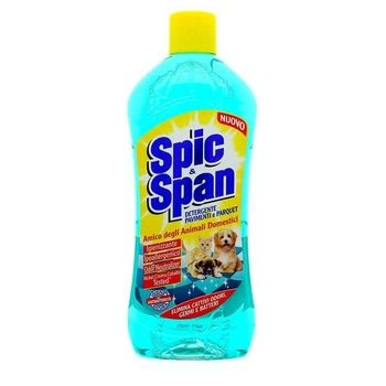 Spi&Span Detergent Pardoseli pentru Pet-Uri 1lt, Bax 12 buc.