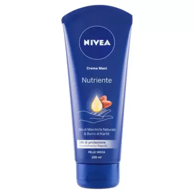 Nivea Crema de Maini Nutritiva cu Ulei de Migdale 100 ml Bax 6 buc