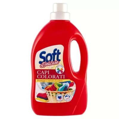 Soft Detergent Lichid Automat Delicare Mix Color 16 spălărilt Bax 15 buc.