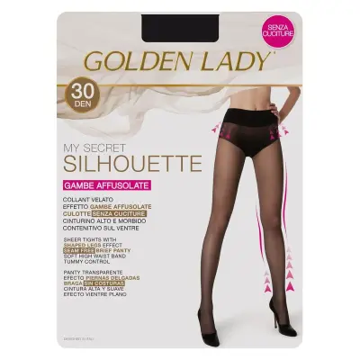 Golden Lady My Secret Ciorapi 30 Denari Negru M Bax 5 buc.