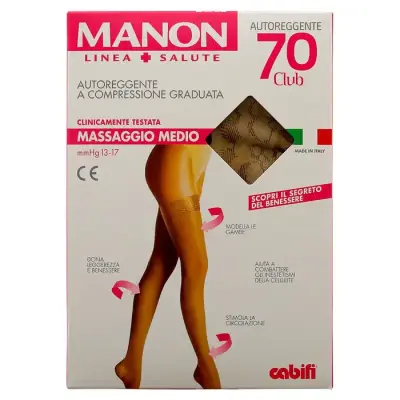 Manon Autoreggenti 70 Den. Caramel 4 Bax 1  buc