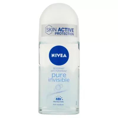 NiveaDeodorant pur invizibil anti-transpirant 50 ml Bax 6 buc