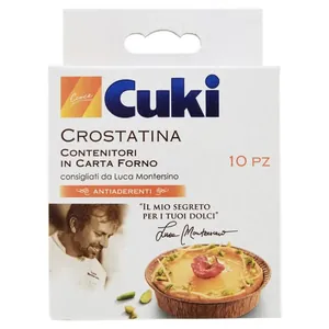 Cuki Anti-aderente Contenitor Cuptor Crostatina Tarta 10 buc, Bax 6 Set