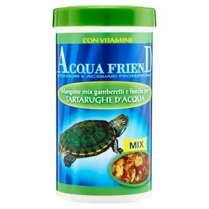 Acqua Friend Mix Alimentar Creveti si Fulgi pentru Testoase de Apa 25 gr Bax 6 buc.