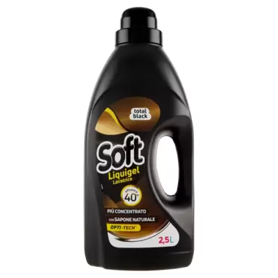 Soft Detergent Lichid Rufe Negre 2,5 L Bax 4 buc.