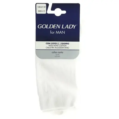 Golden Lady Sosete Alb Soft Bumbac S/M Bax 6 buc.
