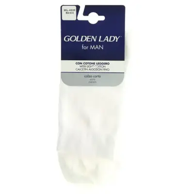 Golden Lady Sosete Alb Soft Bumbac M/L Bax 6 buc.