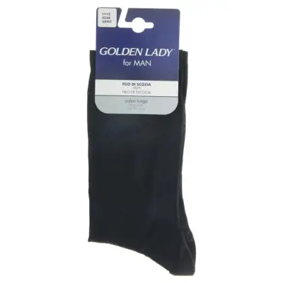 Golden Lady Sosete Barbati Filo di Scozia Marimea 42-44 Negru Bax 6 buc.