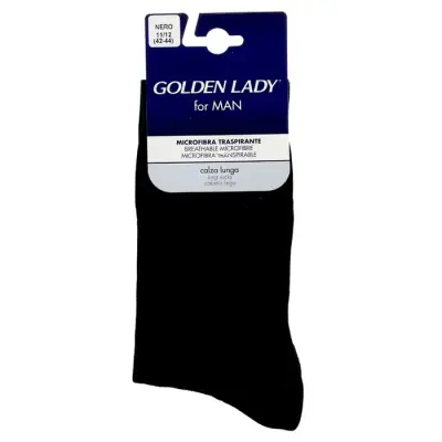 Golden Lady Sosete Barbati Filo di Scozia Marimea 42-44 Negru Bax 6 buc.