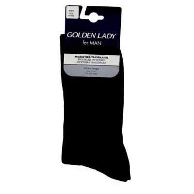 Golden Lady Sosete Barbati Filo di Scozia Marimea 45-46 Negru Bax 6 buc.