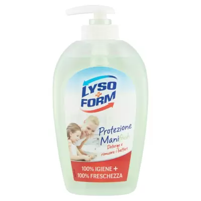 Lysoform Sapun Lichid, Protectie Maini Fresh, 250 ml, Bax 6 buc.