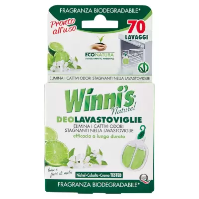 Winni's Odorizant Masina de Spalat Vase, 70 Spalari, Bax 12 buc.