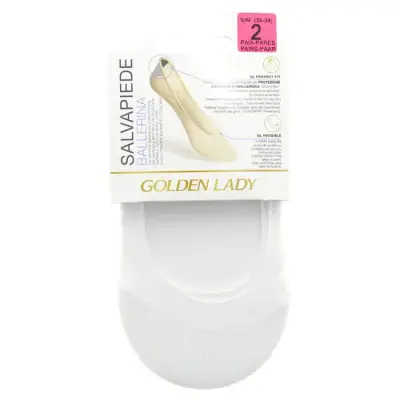 Golden Lady Captuseala de Pantofi Dama din Bombac Coloare Alb 35/38 Set/2 Bax 5 buc.