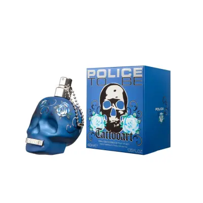 Police To Be Tattooart Eau De Toilette Barbat 40 ml  Bax 6 Buc.
