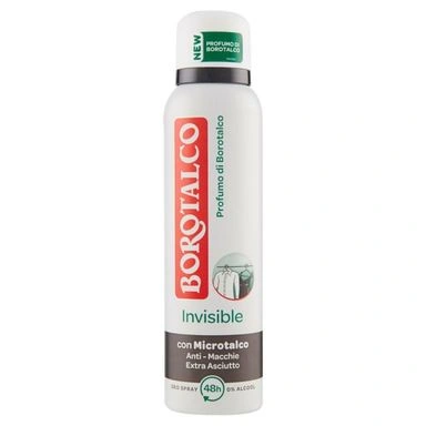  Borotalco Deo Spray, Invisible, 0% Alcool, 150ML, Bax 12 buc.