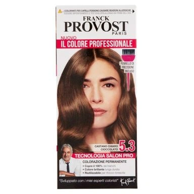 Franck Provost Vopsea Professional Color 6.0 Blond Luminos inchis, Bax 3 buc.