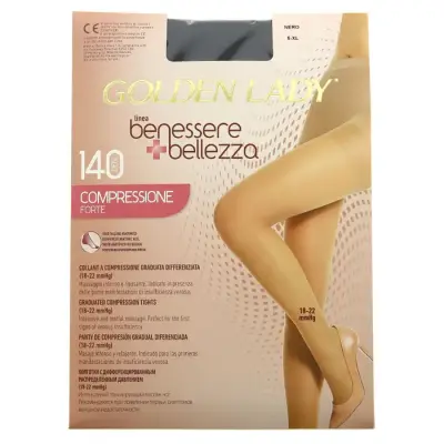 Golden Lady Ciorapi Benessere & Bellezza 140 Nero IV Bax 3 buc