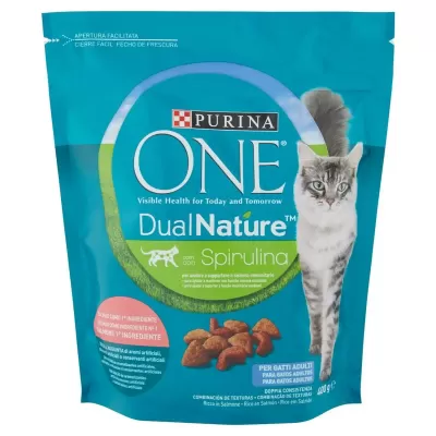 Purina Snack One Dual Nature Adult Somon 400 g Bax 8 buc.