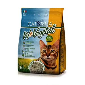Cat&Rina WeVegetal Litier Ecologic de Porumb 5,5 L Bax 6 buc.