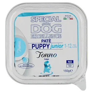 Special Dog Excellence Patè Puppy Junior 1-12 luni Ton 150 g Bax 24 buc.