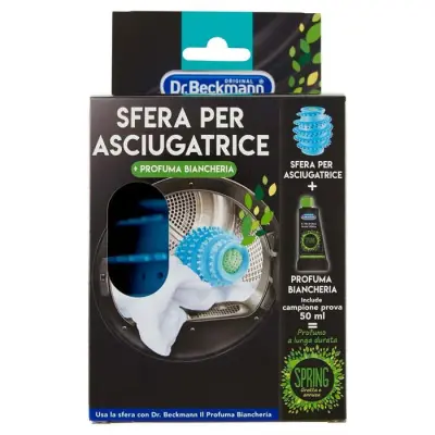 Dr. Beckmann Bile pentru Uscator + Parfum Rufe 50 ml, Bax 6 buc.