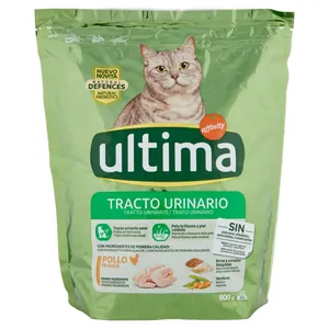 Ultima Hrana Pisici Controlul Tactului Urinar cu Pui 800 gr Bax 8 buc