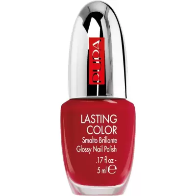 Pupa Lac Lasting Color Stralucire, Extreme Red, 5ML, Bax 3 buc.
